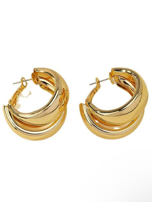 Harriet swirl earrings